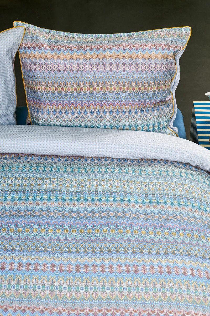 pip studio Kussensloop Ashanti Blauw Groen