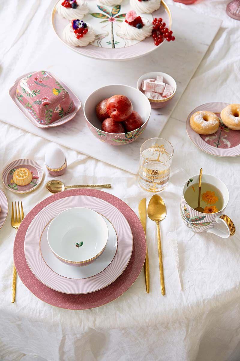 Pip Studio La Majorelle Thee Tip Roze 9 Cm Roze