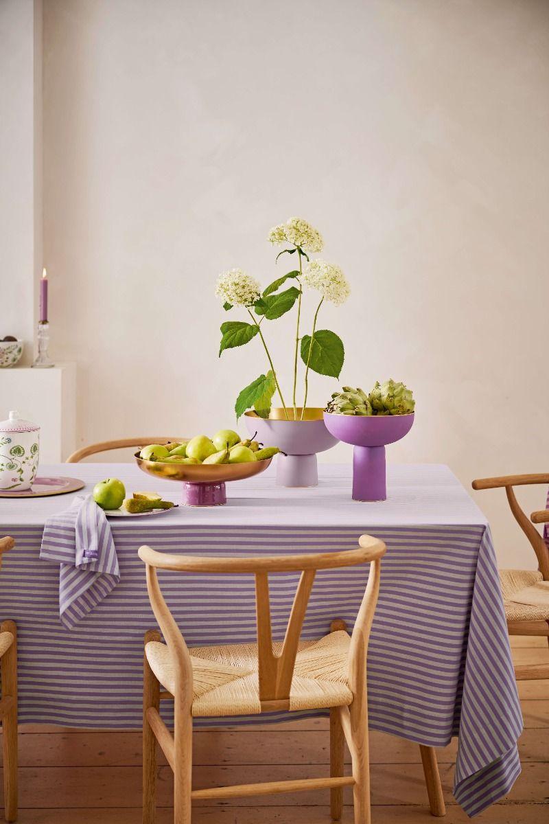 Pip Studio Lage Schaal Metaal Lila 12.5cm Groen