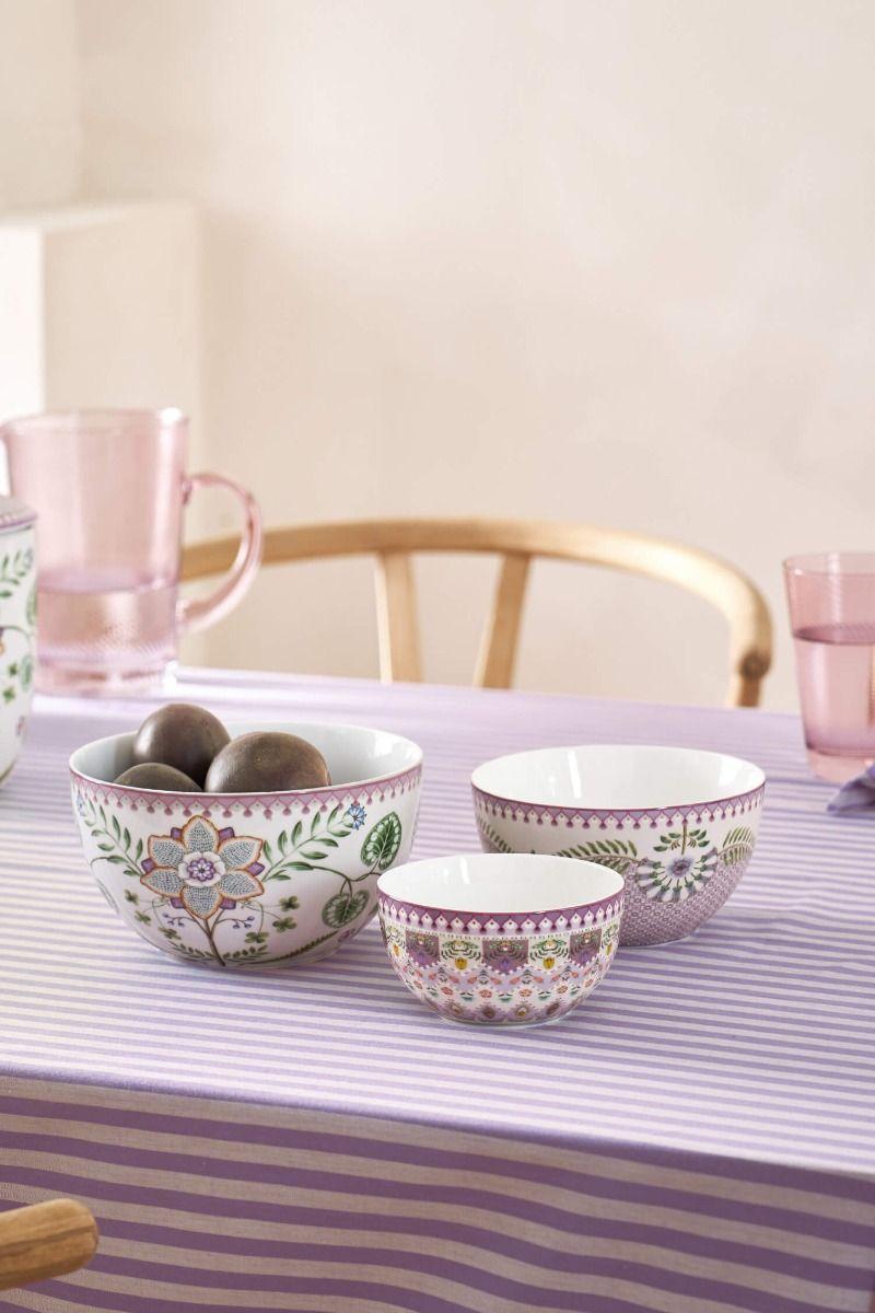 Pip Studio Lily & Lotus Kom Lila 12cm Paars