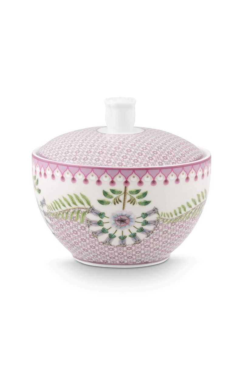 pip studio Lily & Lotus Suikerpot Lila Paars