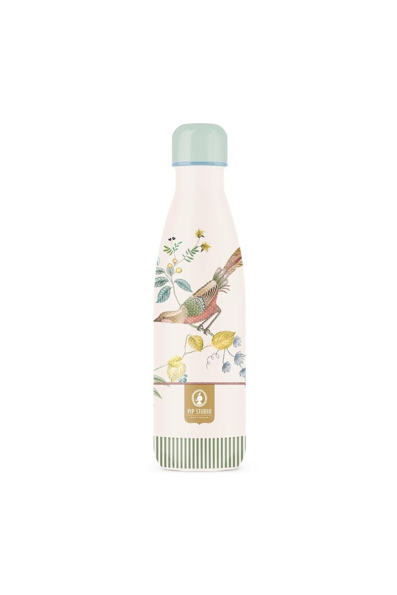 pip studio Little Birds Thermosfles Wit 500ml