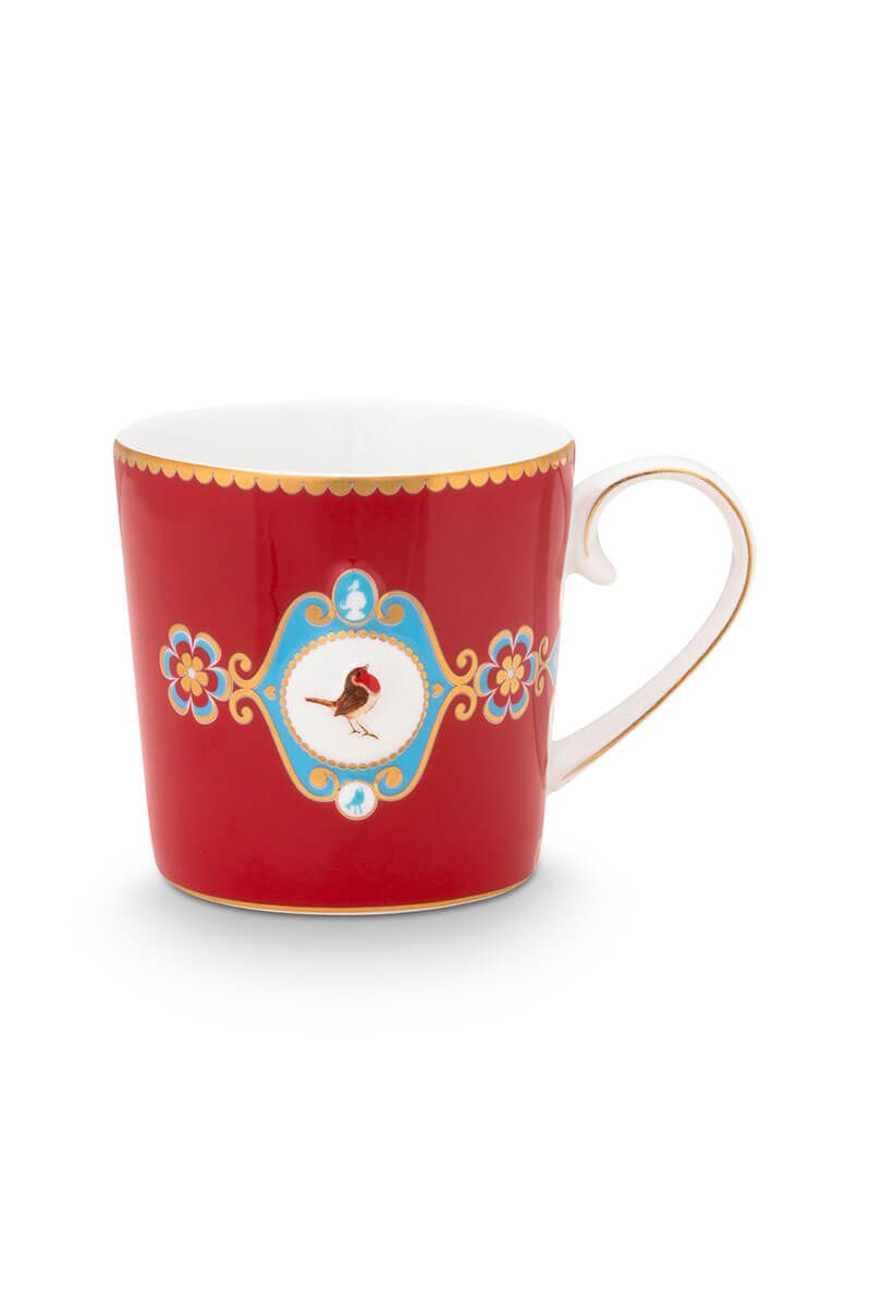 pip studio Love Birds Mug Small Red Rood