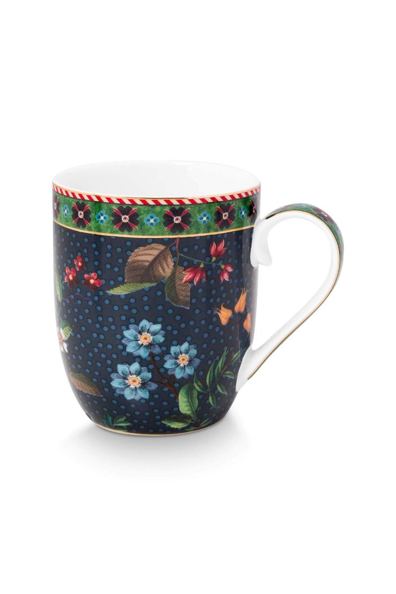 pip studio Mok Klein Berry Blues Blauw Groen