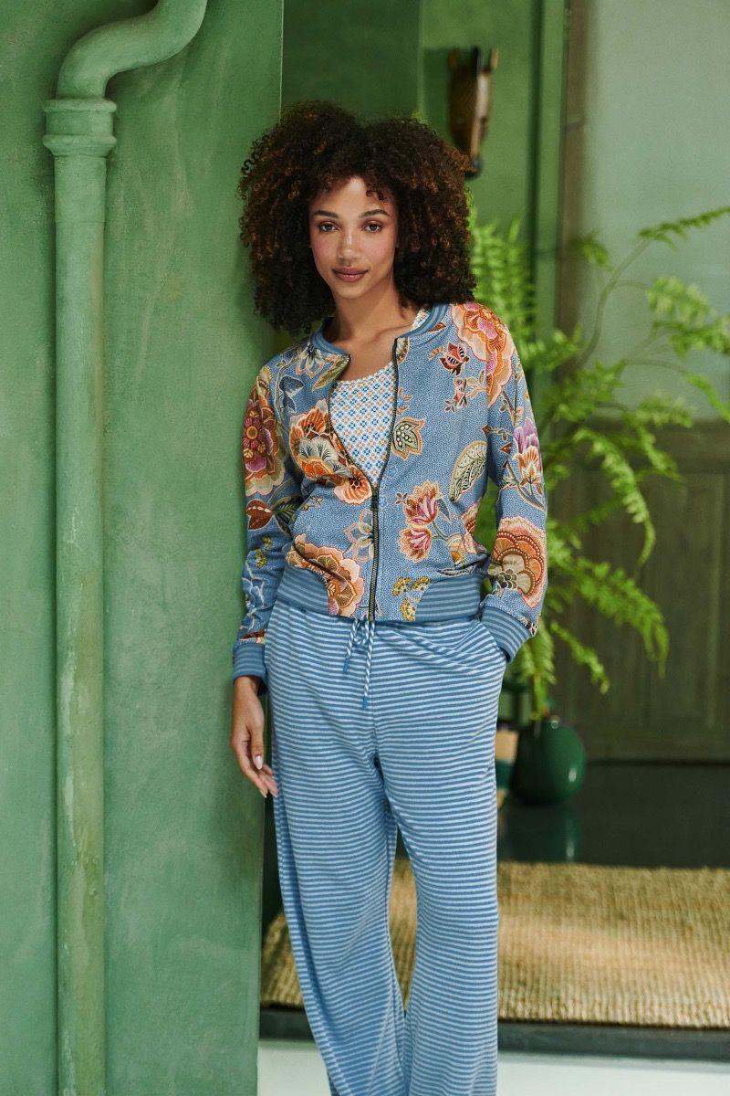 Pip Studio Nicos Vest Matata Blauw Groen