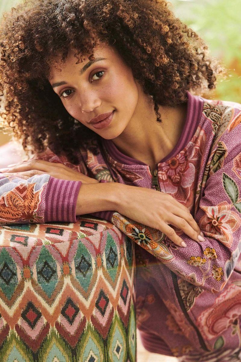 Pip Studio Nicos Vest Matata Lila Groen