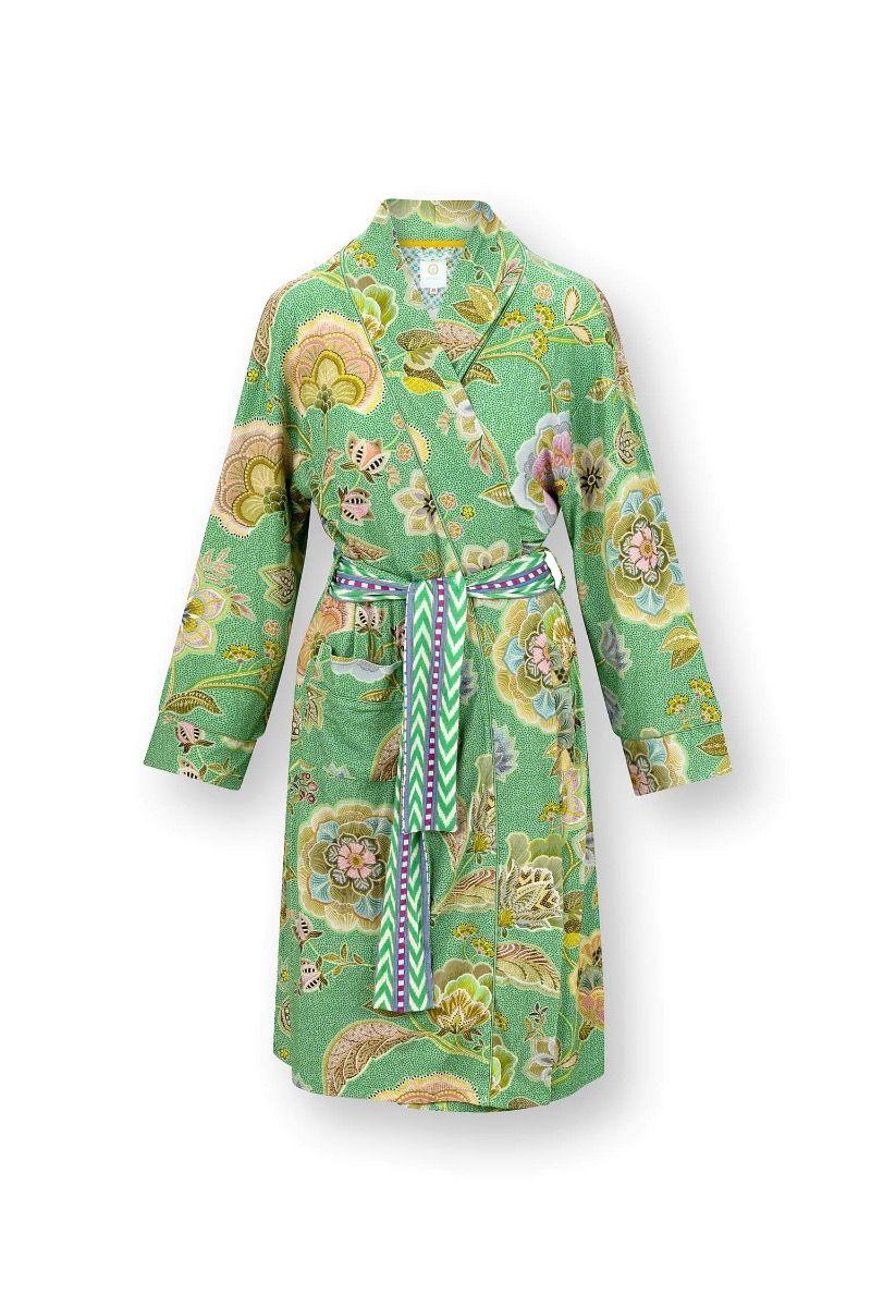 pip studio Nisha Kimono Matata Groen Blauw