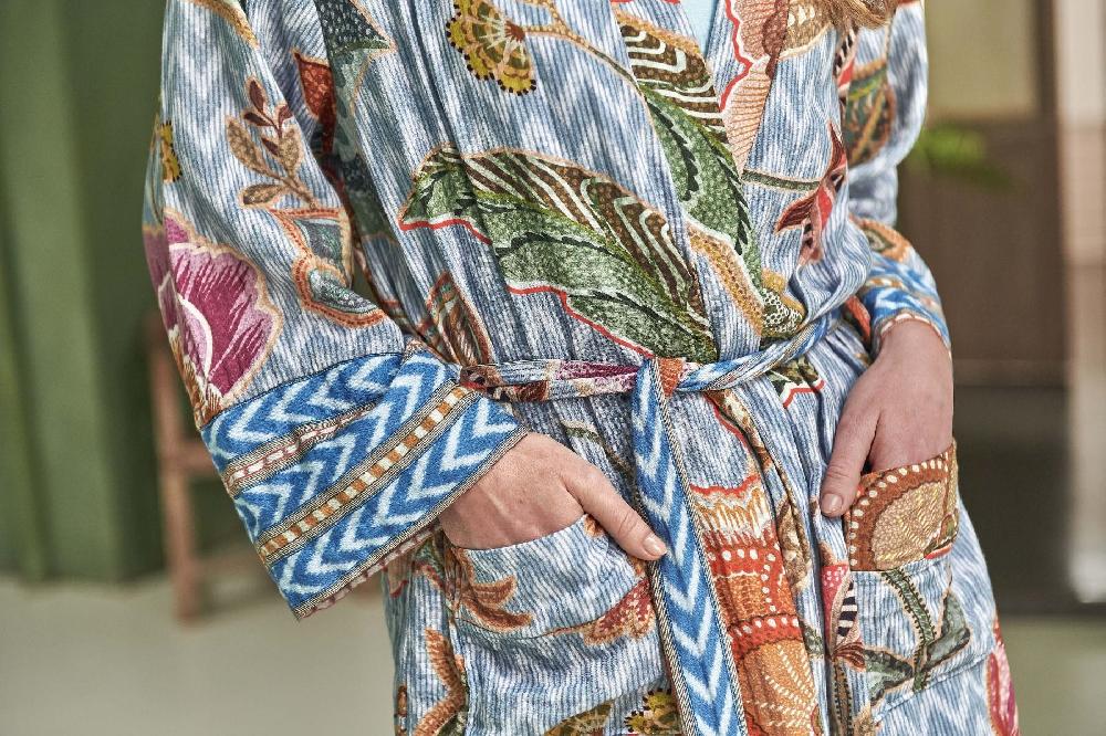 Pip Studio Noa Kimono Hakuna Blauw Paars