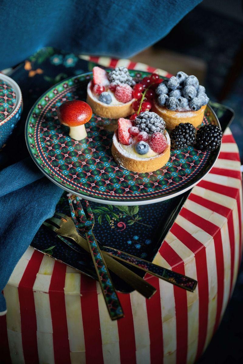 Pip Studio Petit Four Clover Groen 12cm