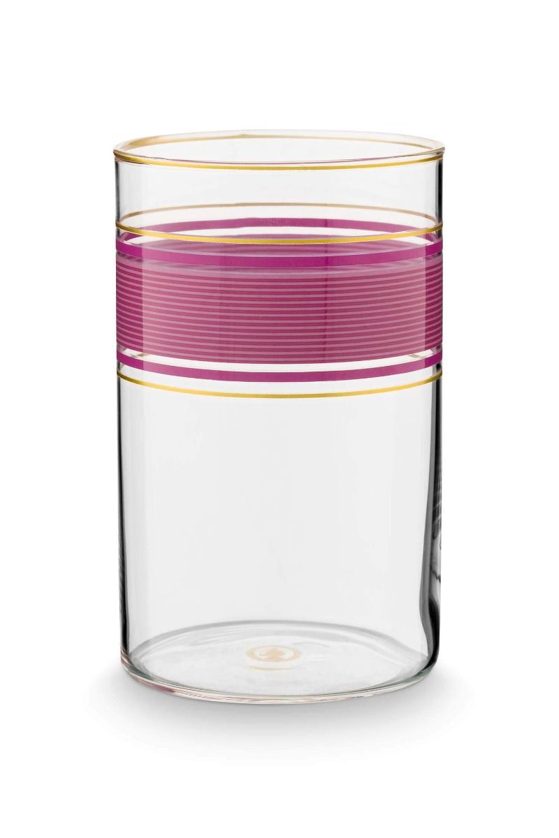 pip studio Pip Chique Longdrinkglas Roze Roze