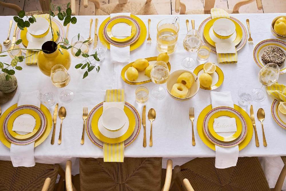 Pip Studio Pip Chique Ovale Taartplateau Geel