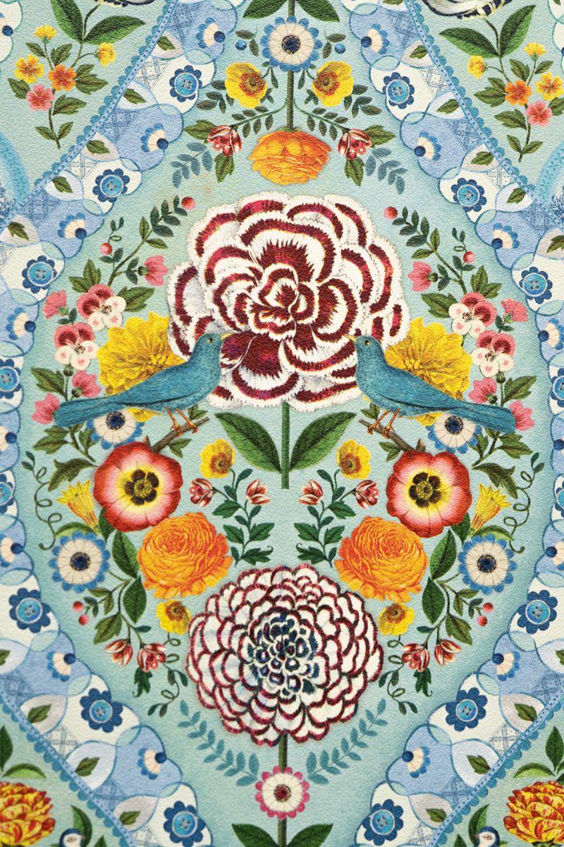 Pip Studio Pip Studio Melody Wallpower Blauw