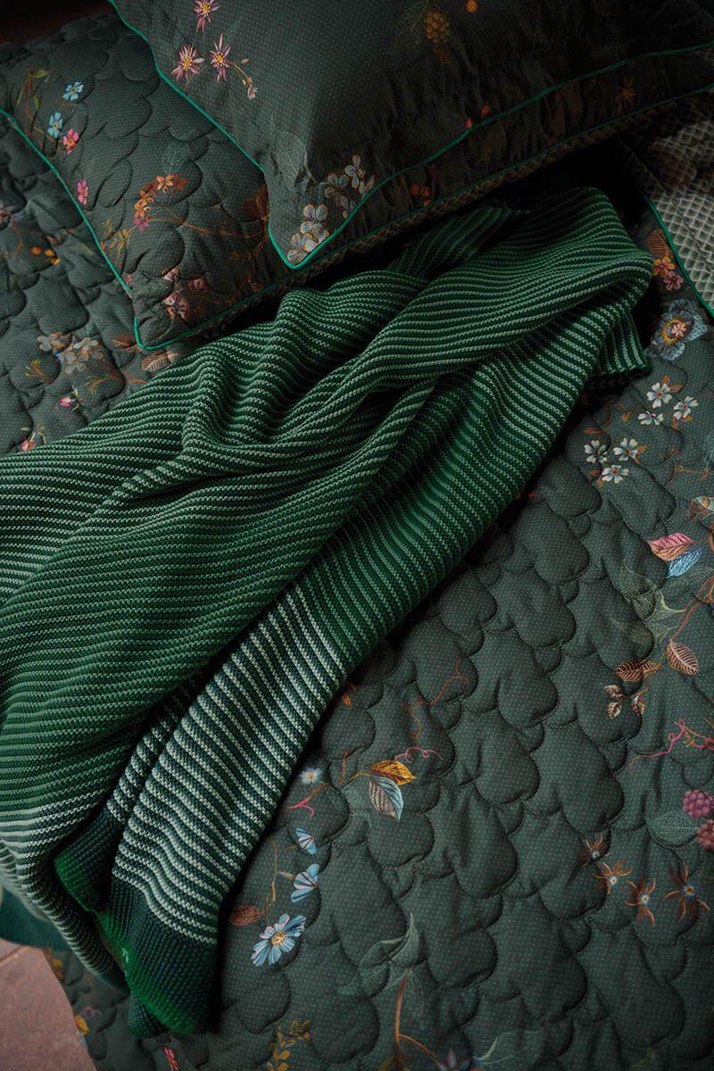 Pip Studio Plaid Blockstripe Groen Roze