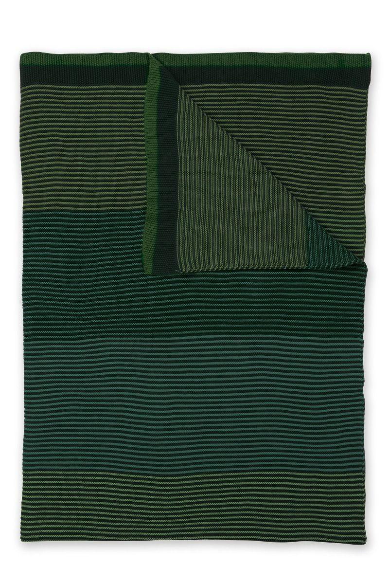 pip studio Plaid Blockstripe Groen Roze