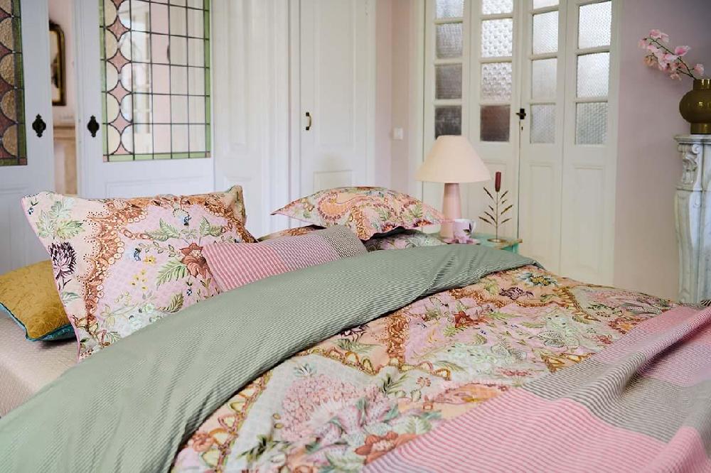 Pip Studio Plaid Blockstripe Pastel Roze