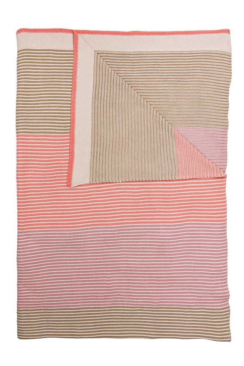 pip studio Plaid Blockstripe Pastel Roze