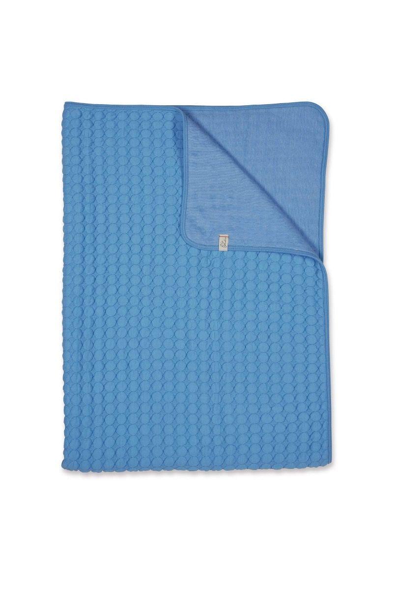 pip studio Plaid Fill in the dots Blauw Groen