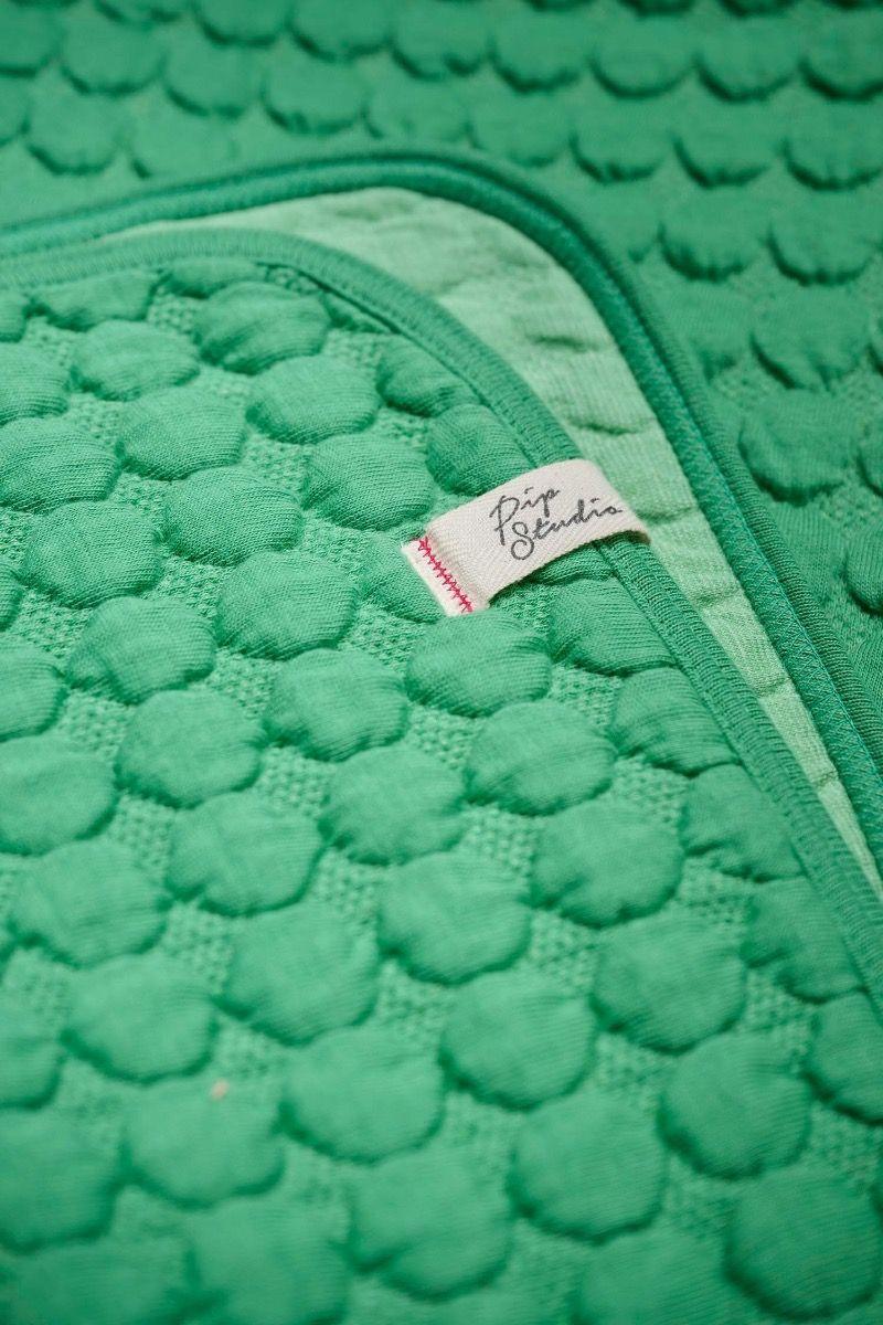 Pip Studio Plaid Fill In The Dots Groen Groen