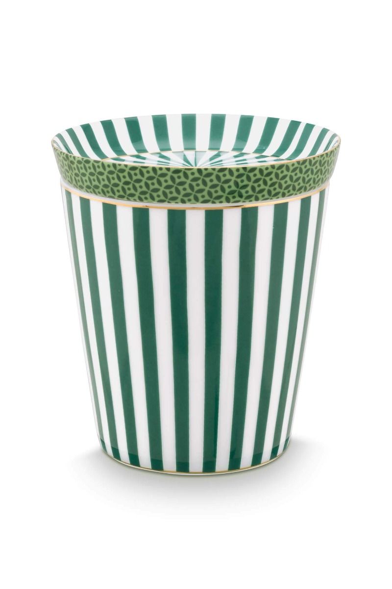 pip studio Royal Stripes Mok & Theetip Groen