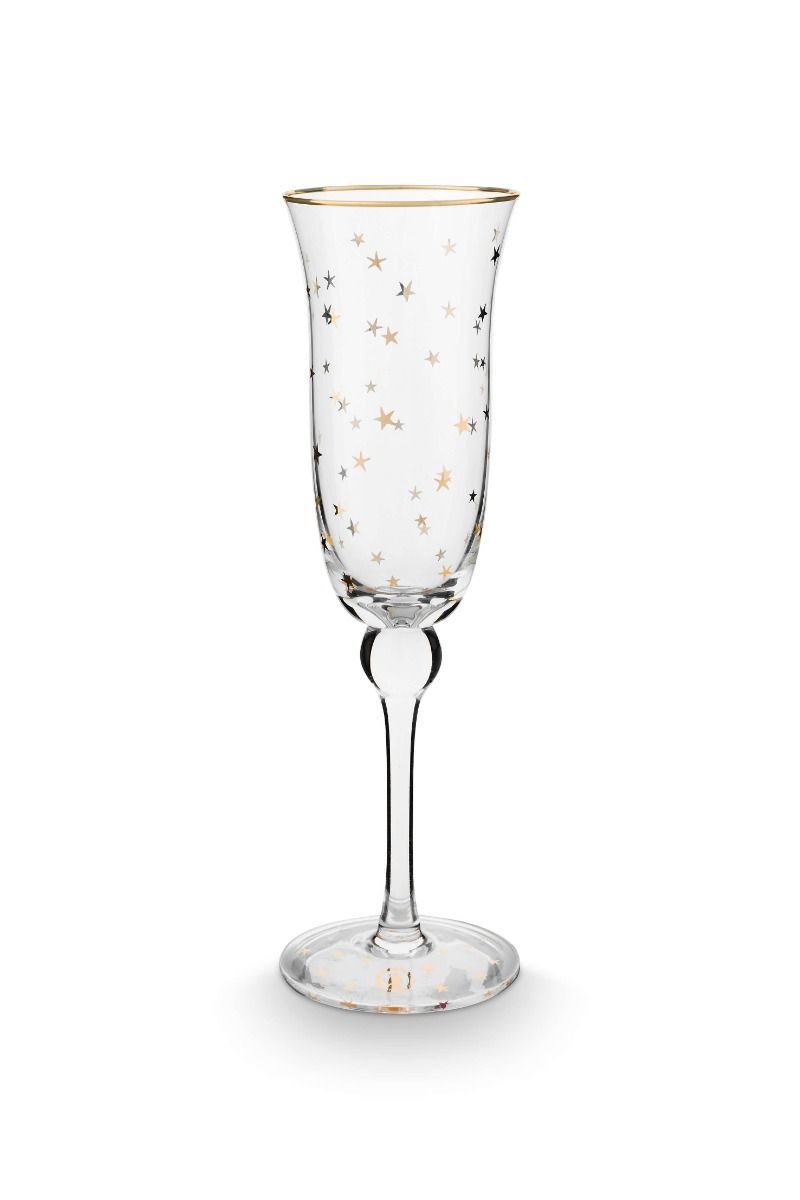 pip studio Royal Winter White Champagneglas