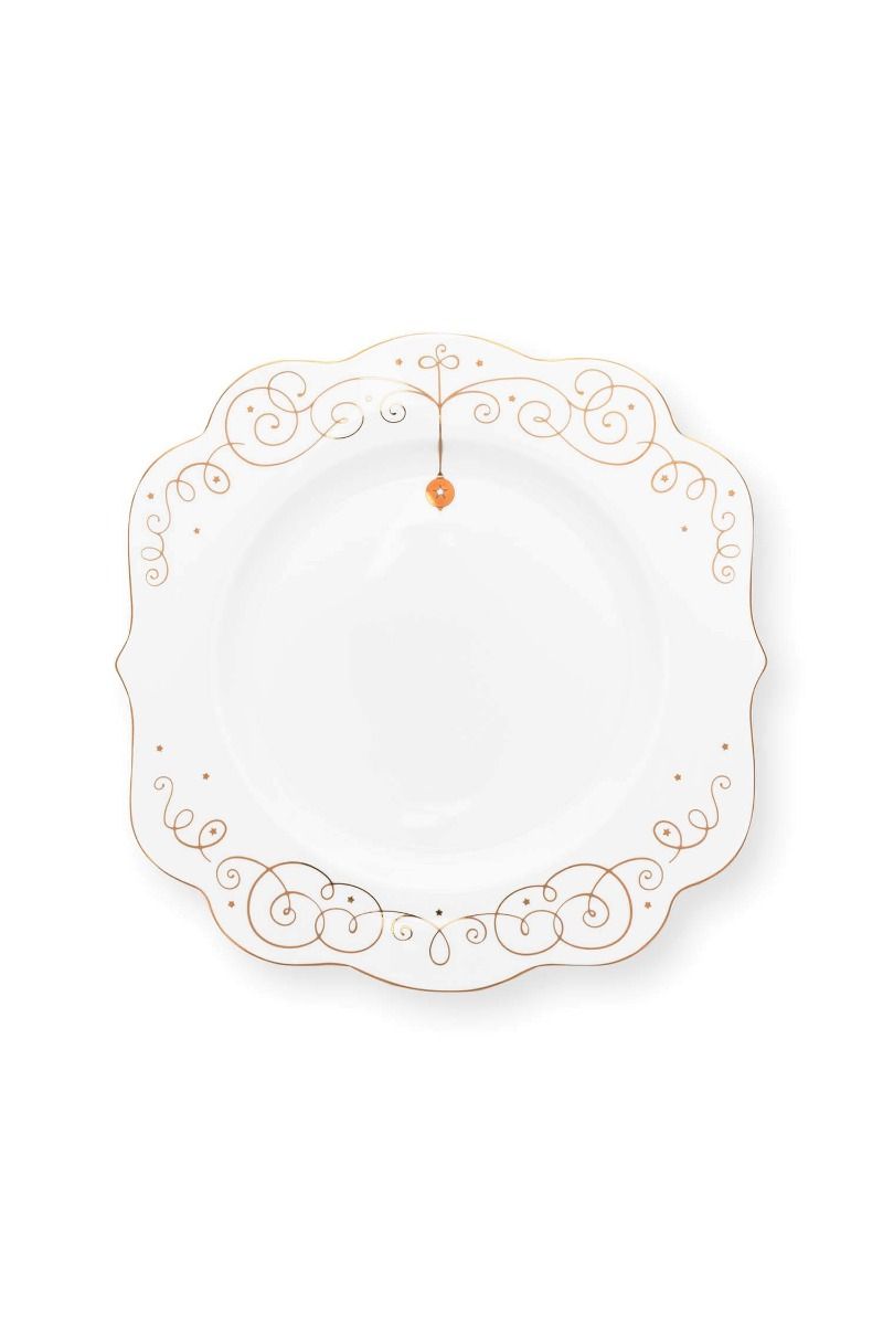 pip studio Royal Winter White Dinerbord 28cm