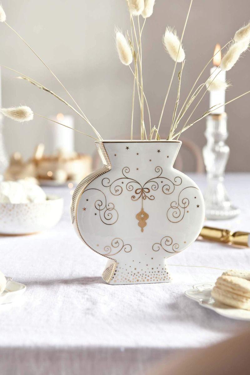 Pip Studio Royal Winter White Vaas 16.5cm