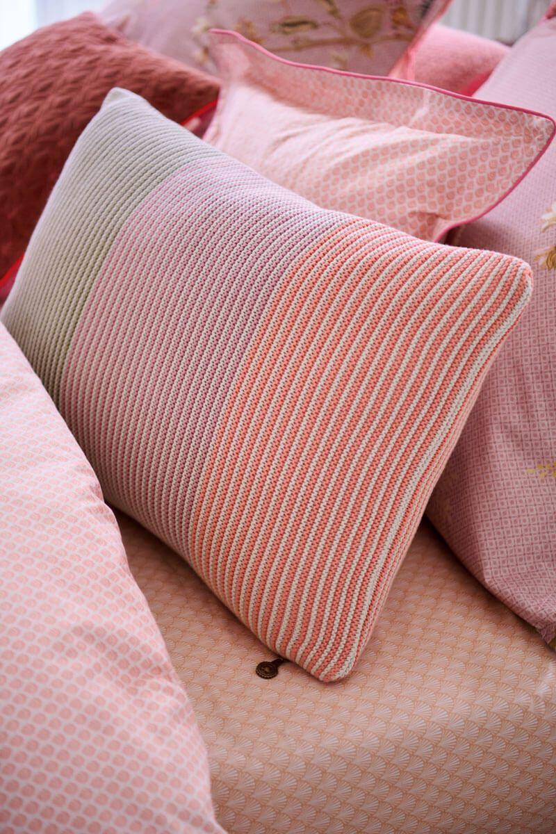 Pip Studio Sierkussen Blockstripe Pastel