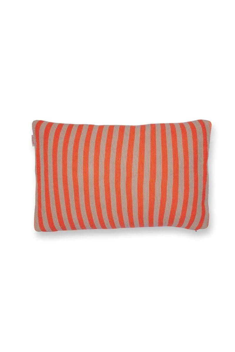 pip studio Sierkussen Bonsoir Stripe Orange Groen