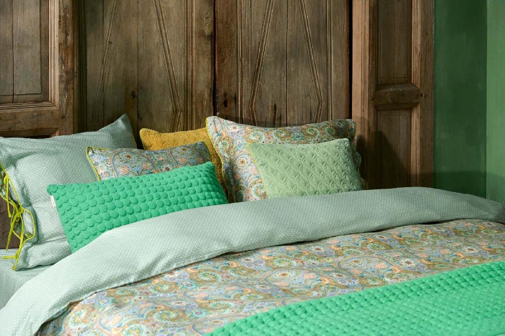 Pip Studio Sierkussen Fill In The Dots Groen Blauw