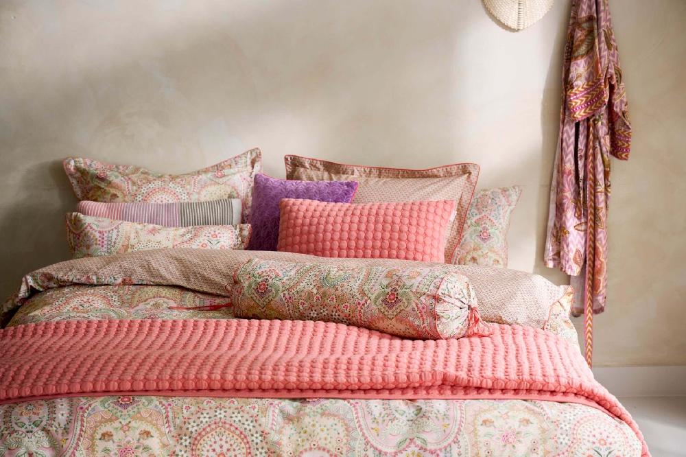 Pip Studio Sierkussen Jabali Flower Koraal