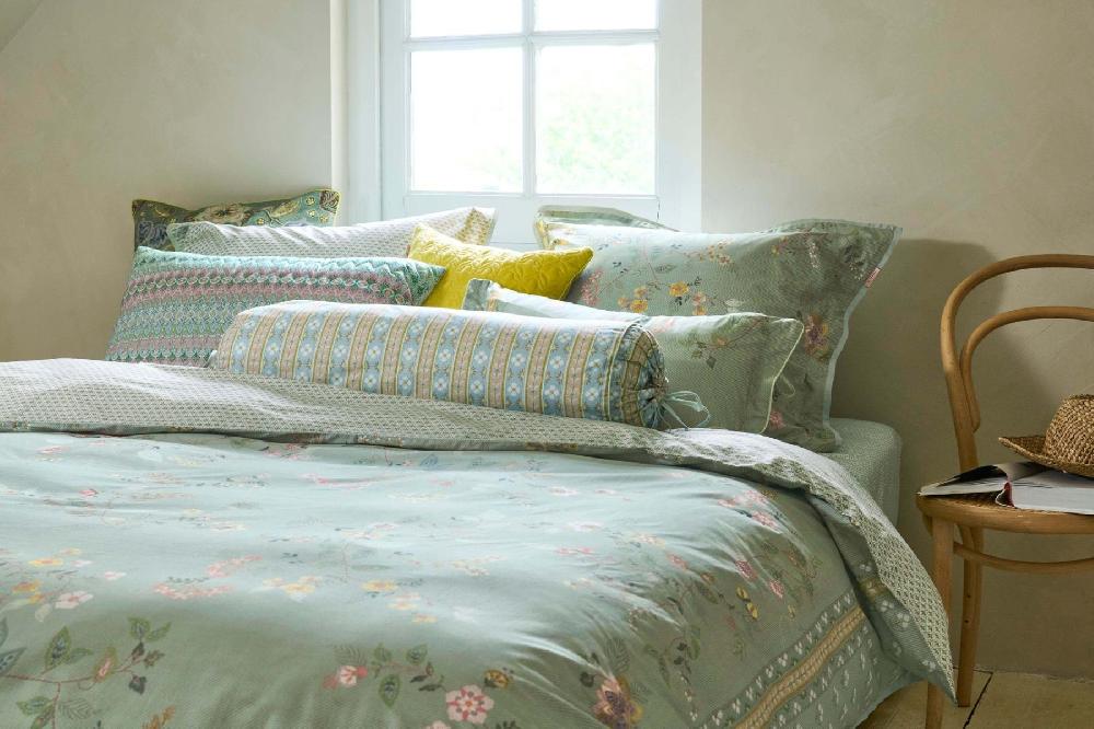 Pip Studio Sierkussen Kili Flower Groen Groen