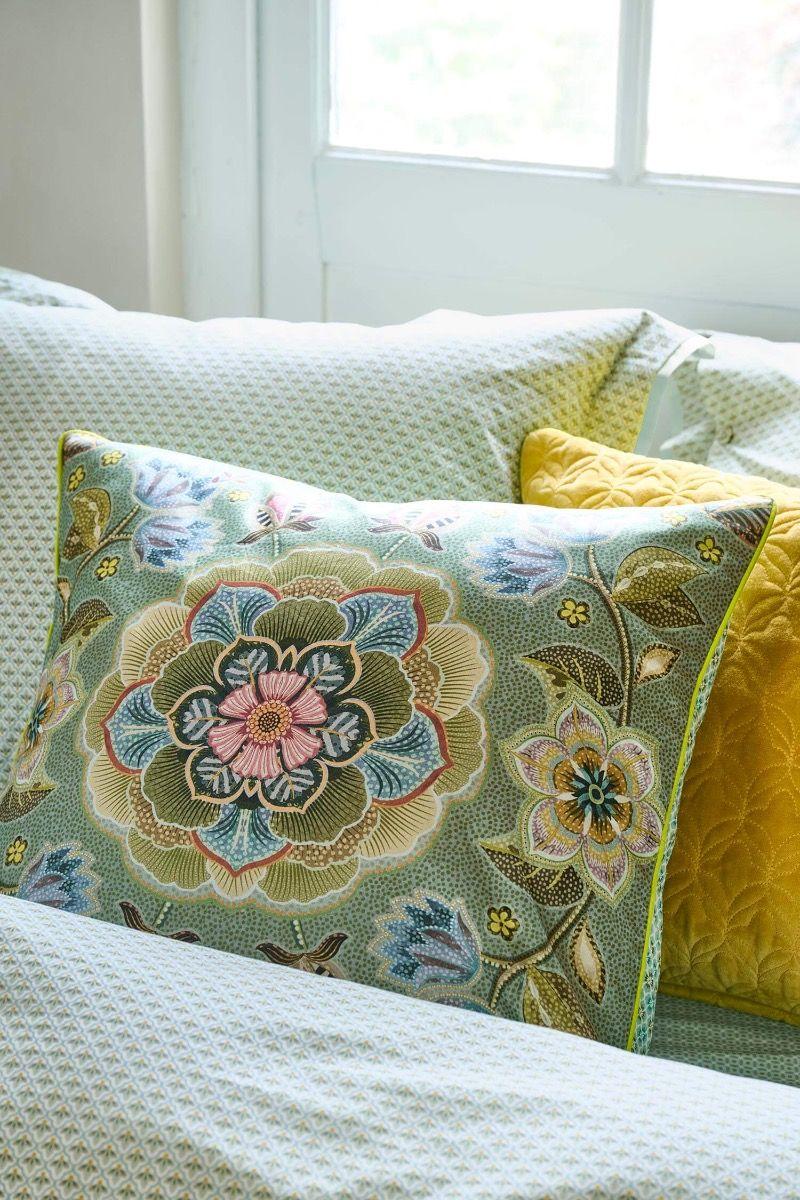 Pip Studio Sierkussen Matata Groen Blauw