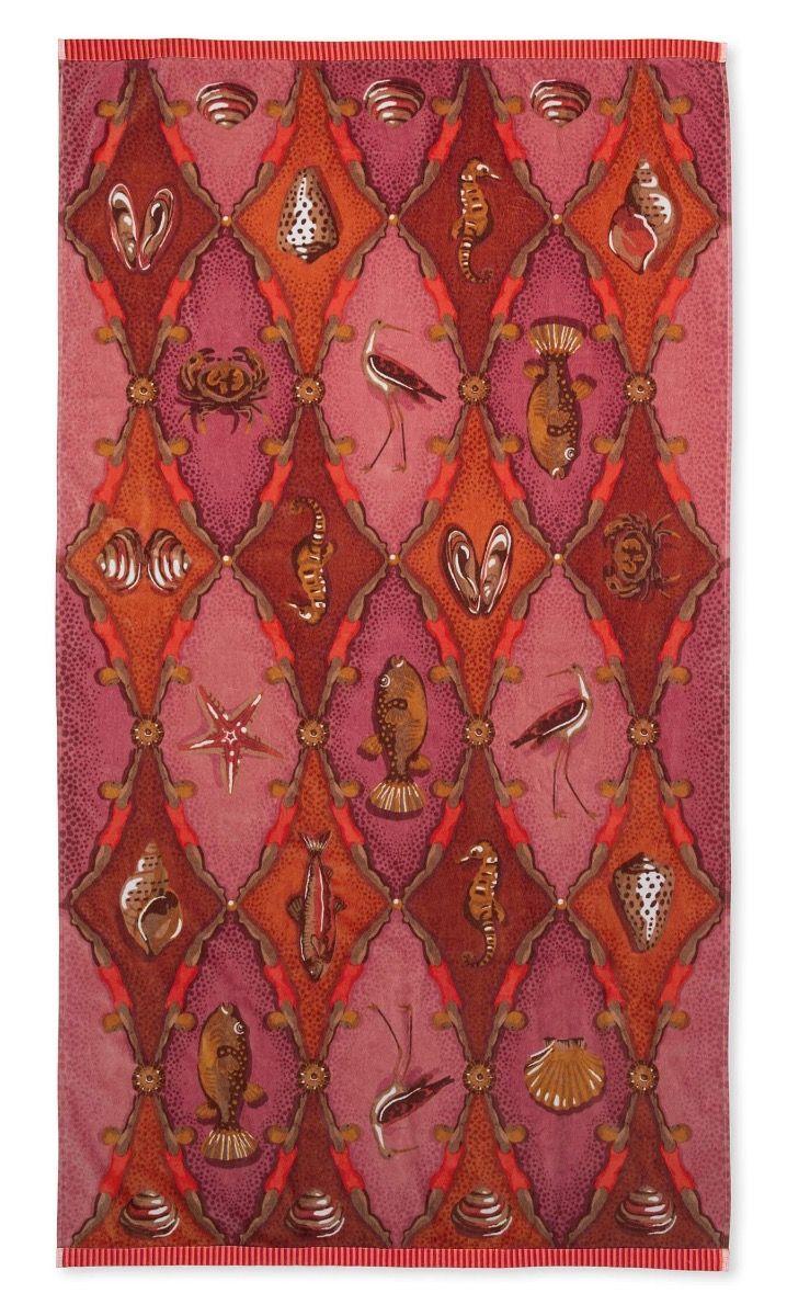 pip studio Strandlaken Little Sea Roze Roze