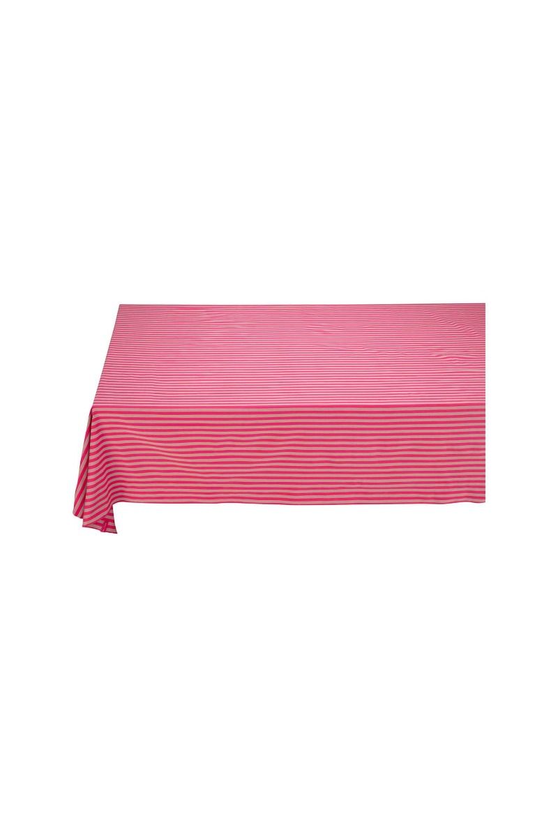 pip studio Stripes Tafelkleed Roze Geel