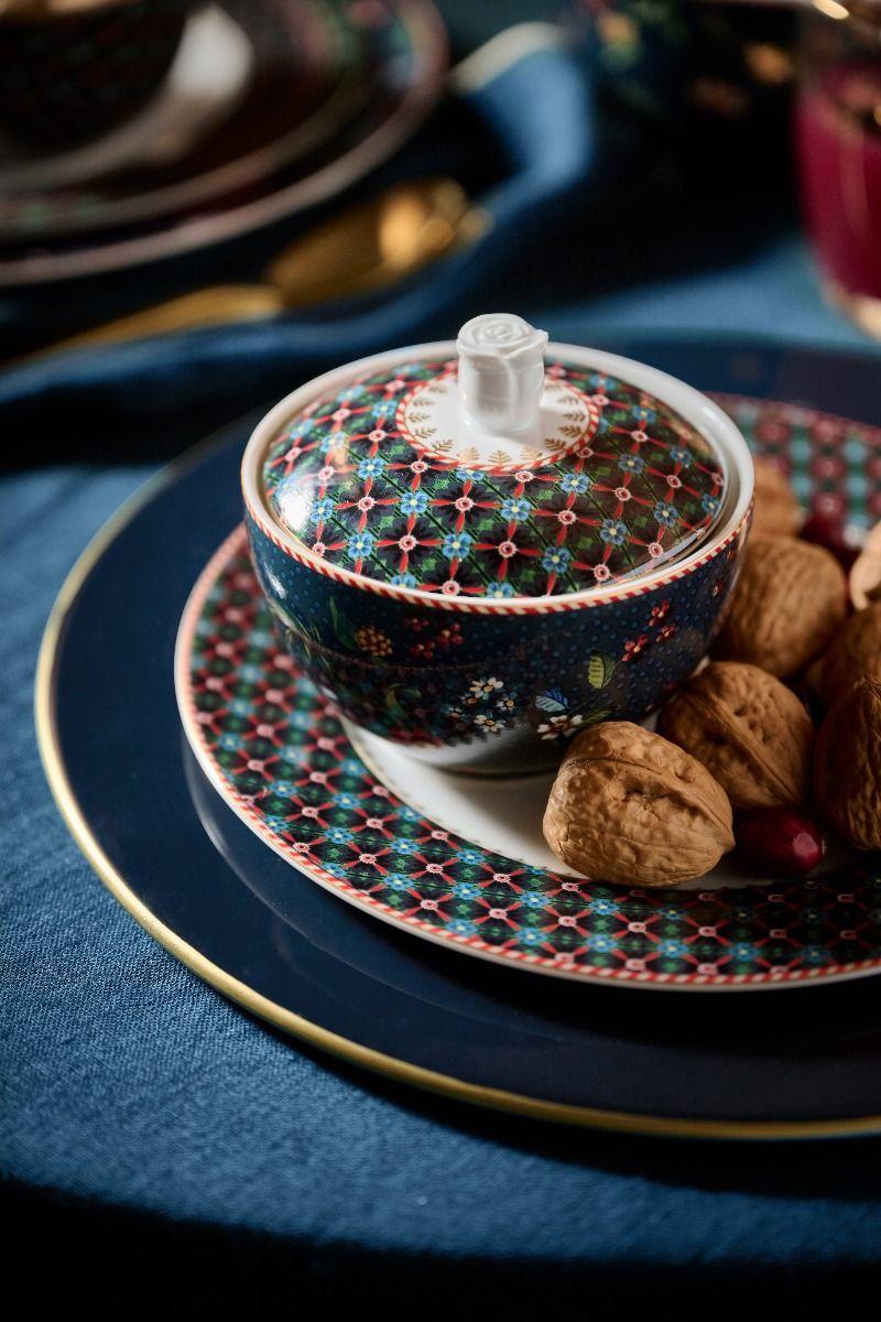 Pip Studio Suikerpot Berry Blues Blauw