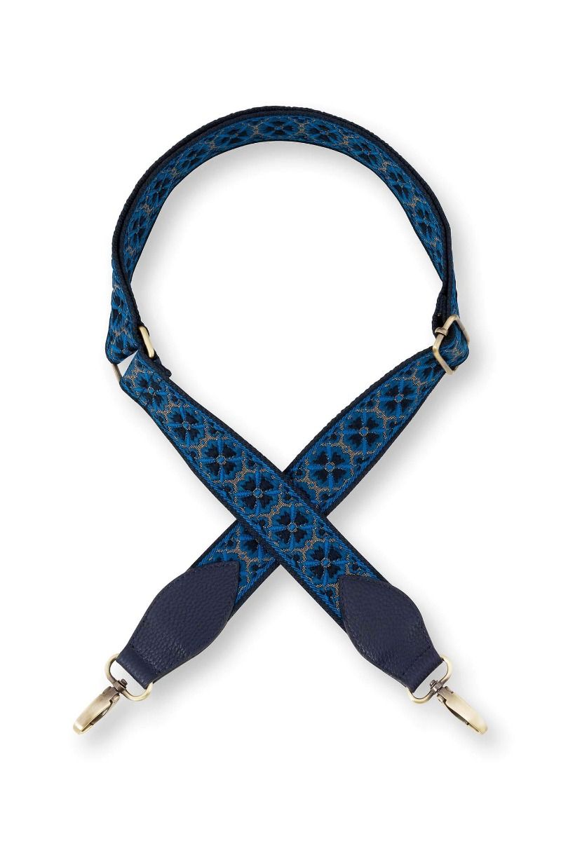 pip studio Tashengsel Bloem Blauw Blauw