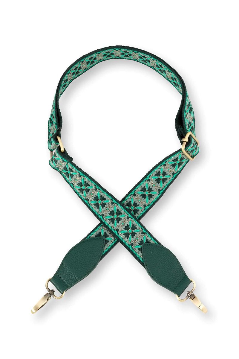 pip studio Tashengsel Bloem Groen Blauw