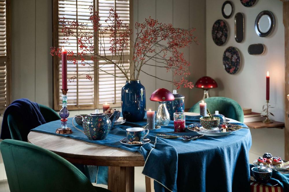 Pip Studio Theepot Berry Blues Blauw