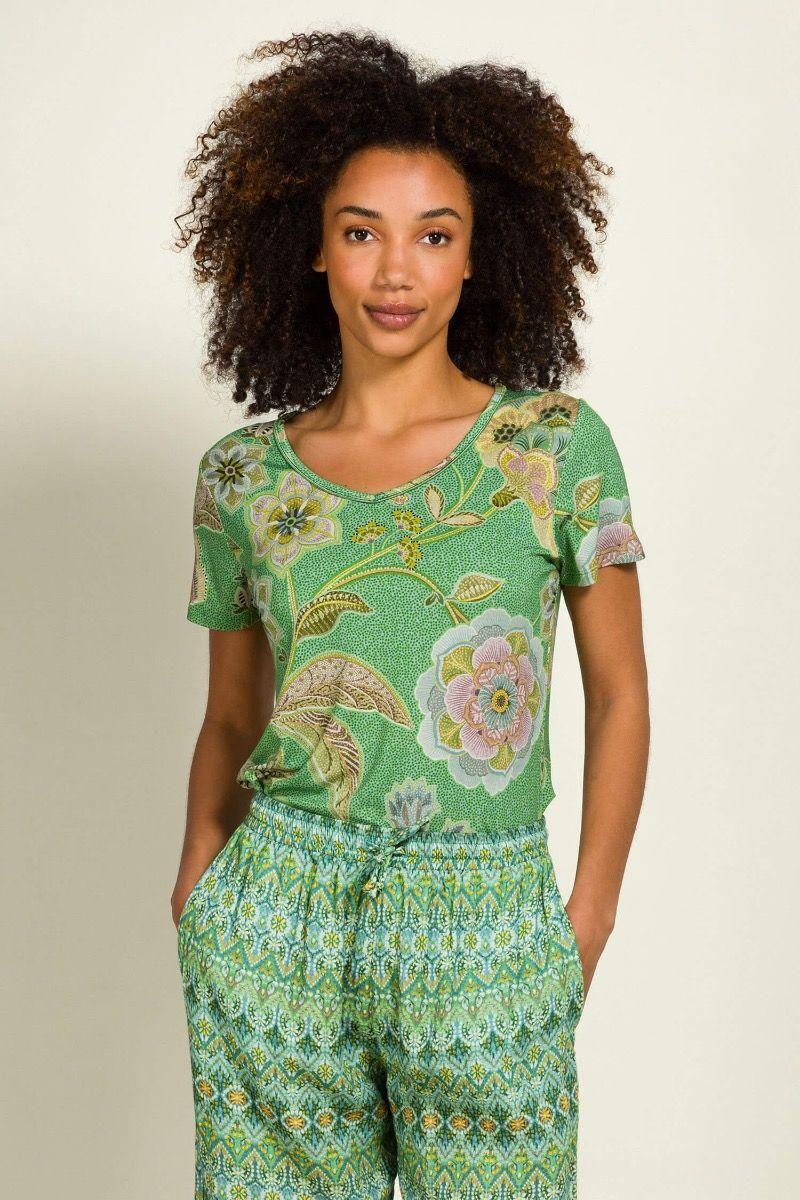 Pip Studio Toy Top Korte Mouw Matata Groen Groen