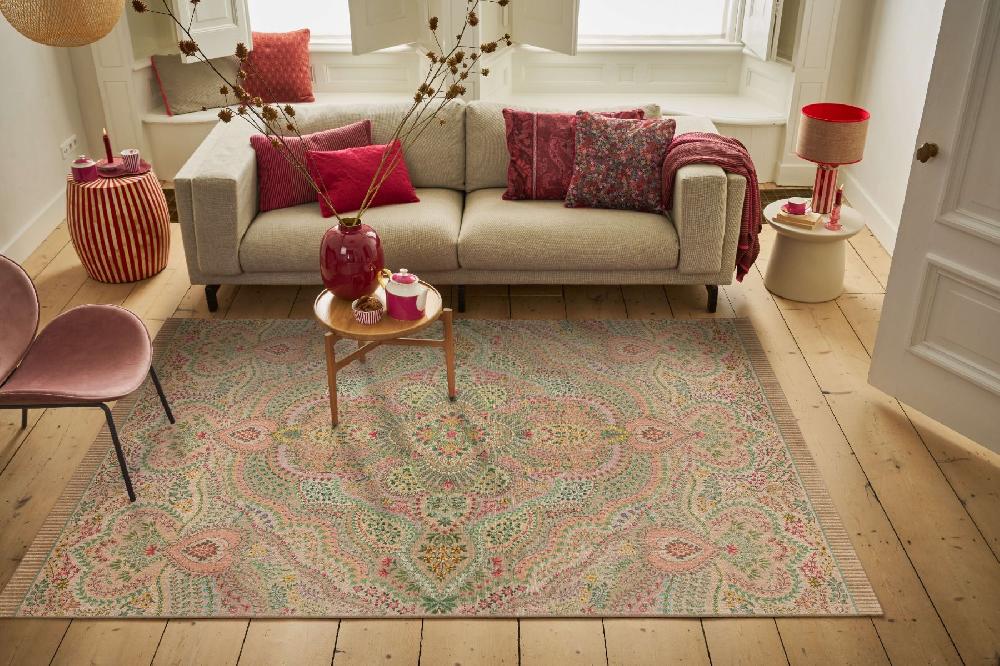 Pip Studio Vloerkleed Alfombra By Pip Zand Groen