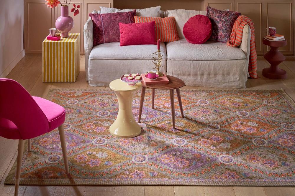 Pip Studio Vloerkleed Ornamento By Pip Multi Wit