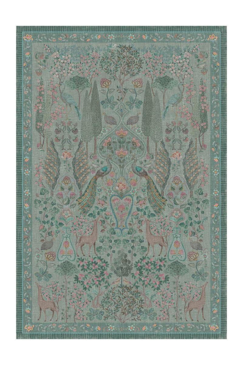 pip studio Vloerkleed Pavoni by Pip Groen Groen