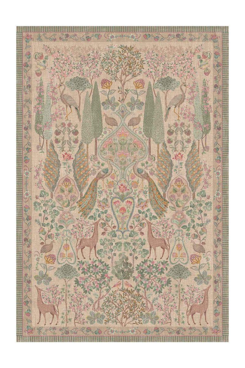 pip studio Vloerkleed Pavoni by Pip Khaki Groen