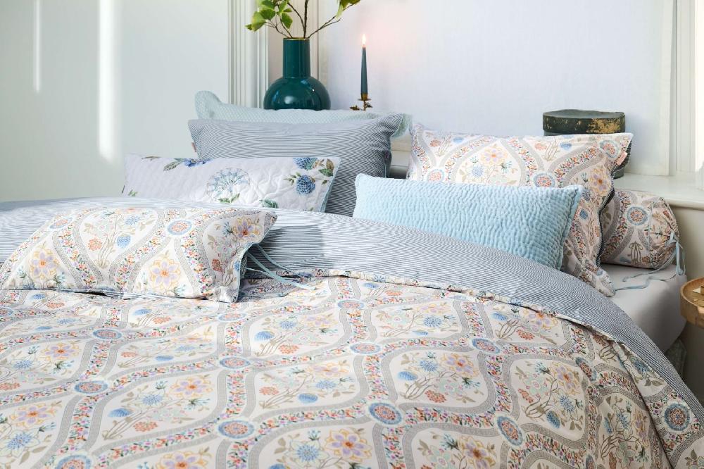 Pip Studio Rechthoekig Sierkussen Ornamento Ramo Wit