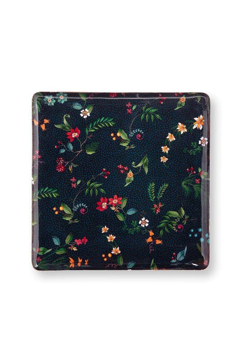 pip studio Schaal Metaal Medium Berry Blues Donkerblauw