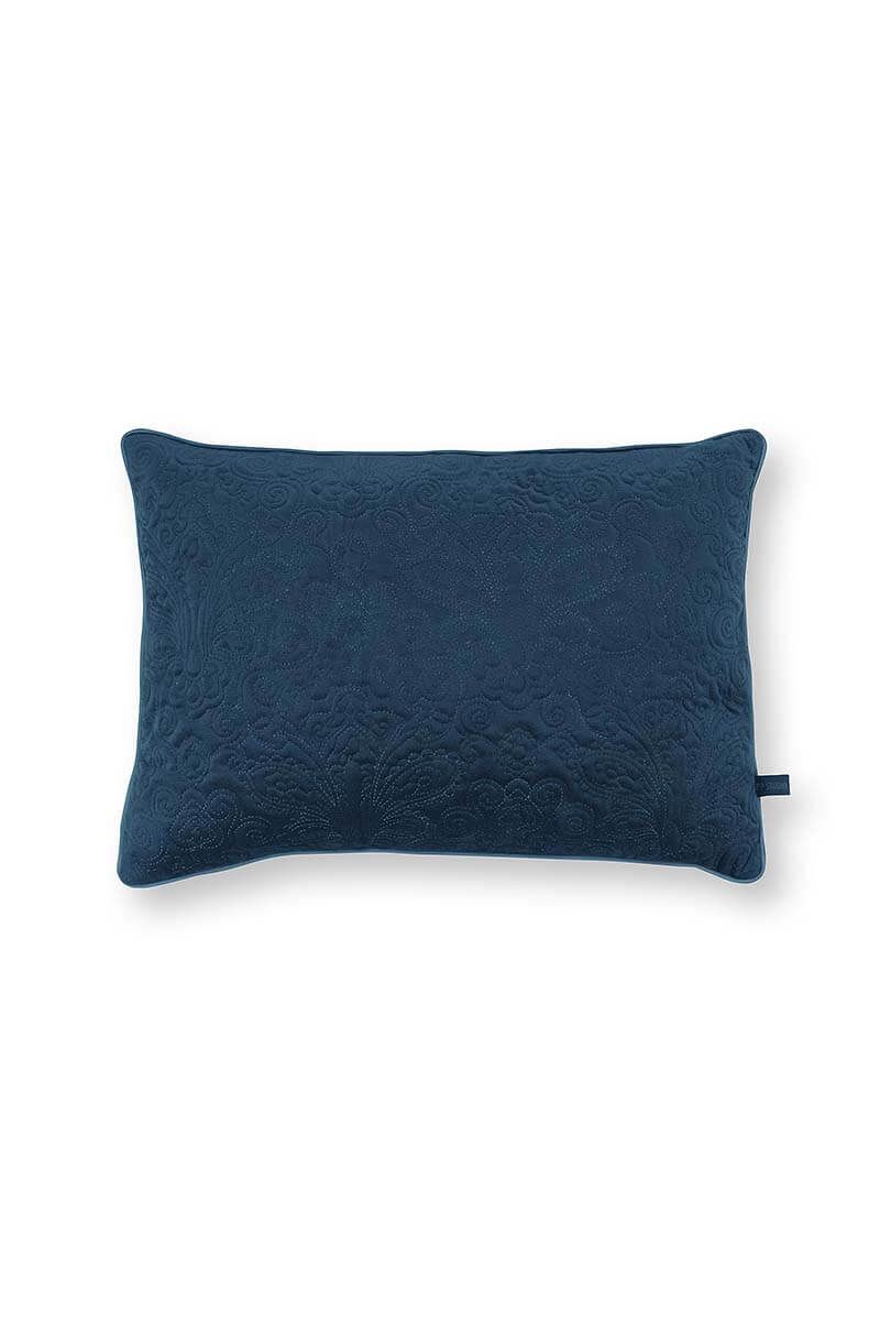 Pip Studio Sierkussen Quiltey Days Donkerblauw Blauw