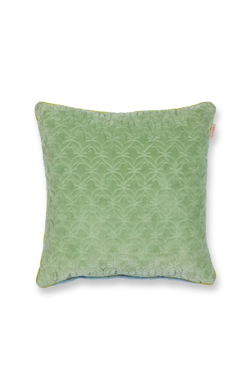 pip studio Sierkussen Quilty Dreams Blauw Groen Groen