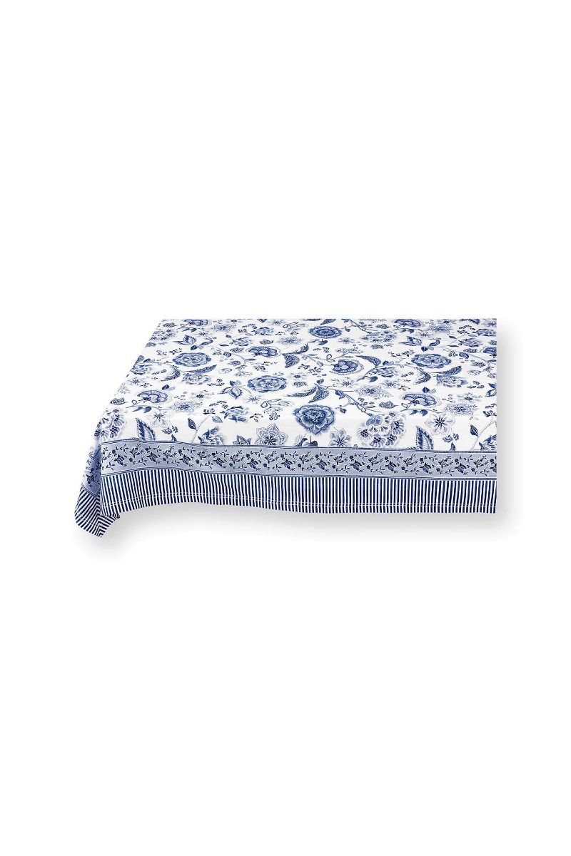 pip studio Tafelkleed Royal Regal Flower Blauw Blauw