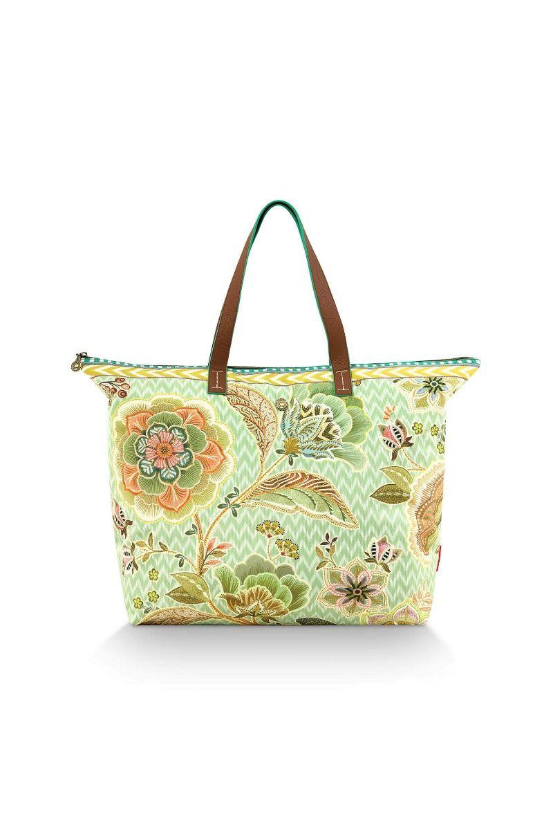 pip studio Tilda Tote Bag Large Hakuna Groen Oranje