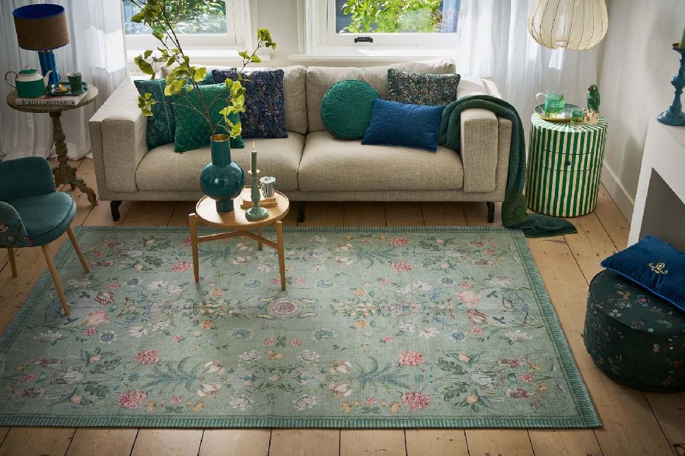 Pip Studio Vloerkleed Festa Di Lividonia By Pip Groen Wit